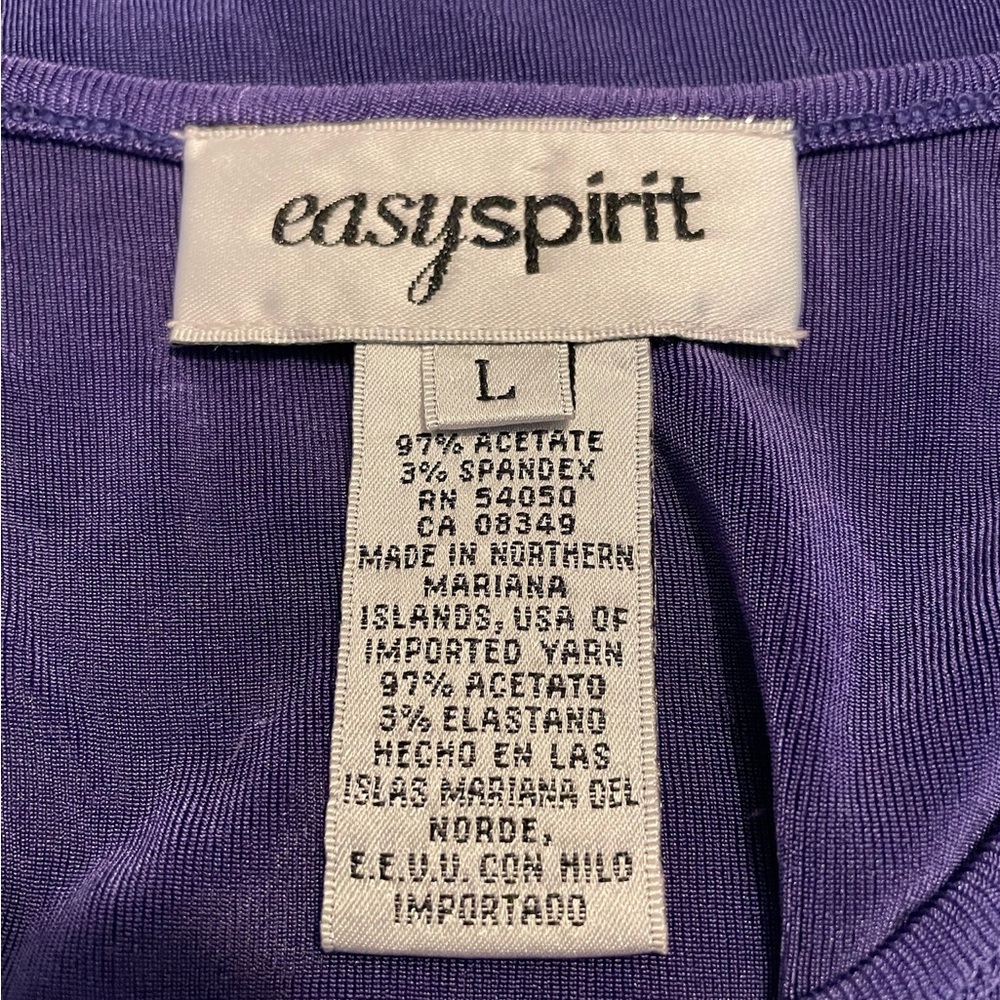 Easy Spirit Deep Purple Garment